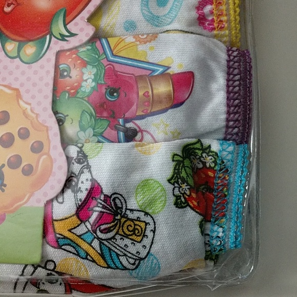 Shopkins "Once You Shop" Girls Panties 7 Pk NWT - Picture 5 of 8